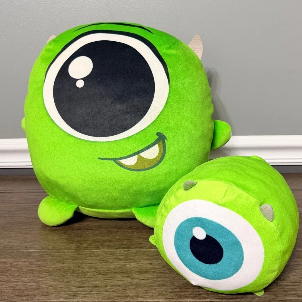 Disney Pixar‎ Monsters Inc Mike Wazowski Plush Set Tsum Tsum